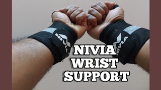 Nivia Wrist Support Unboxing