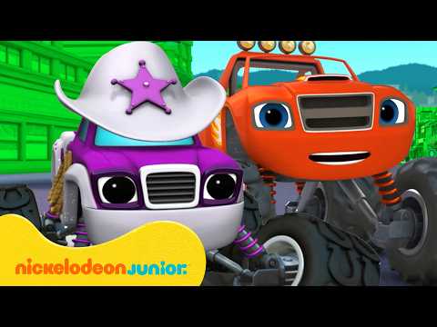 Blaze et les Monster Machines | Blaze vit de GROSSES émotions avec Starla💗 90 mins | Nickelodeon Jr.