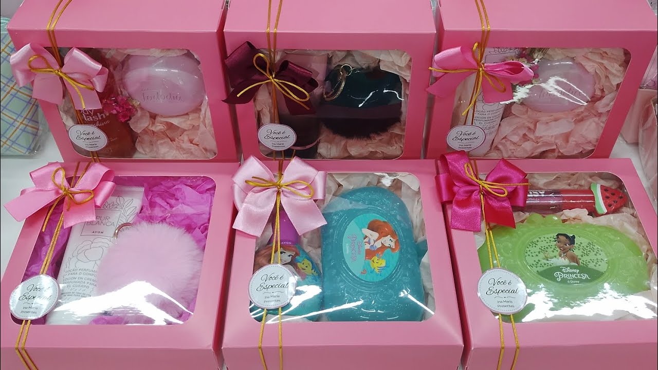 Presentes na caixa para vocês se inspirarem 🩷