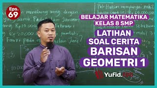 Contoh Soal Cerita Barisan Geometri Bag. 1 (Belajar Matematika Kelas 8) - Kak Hasan