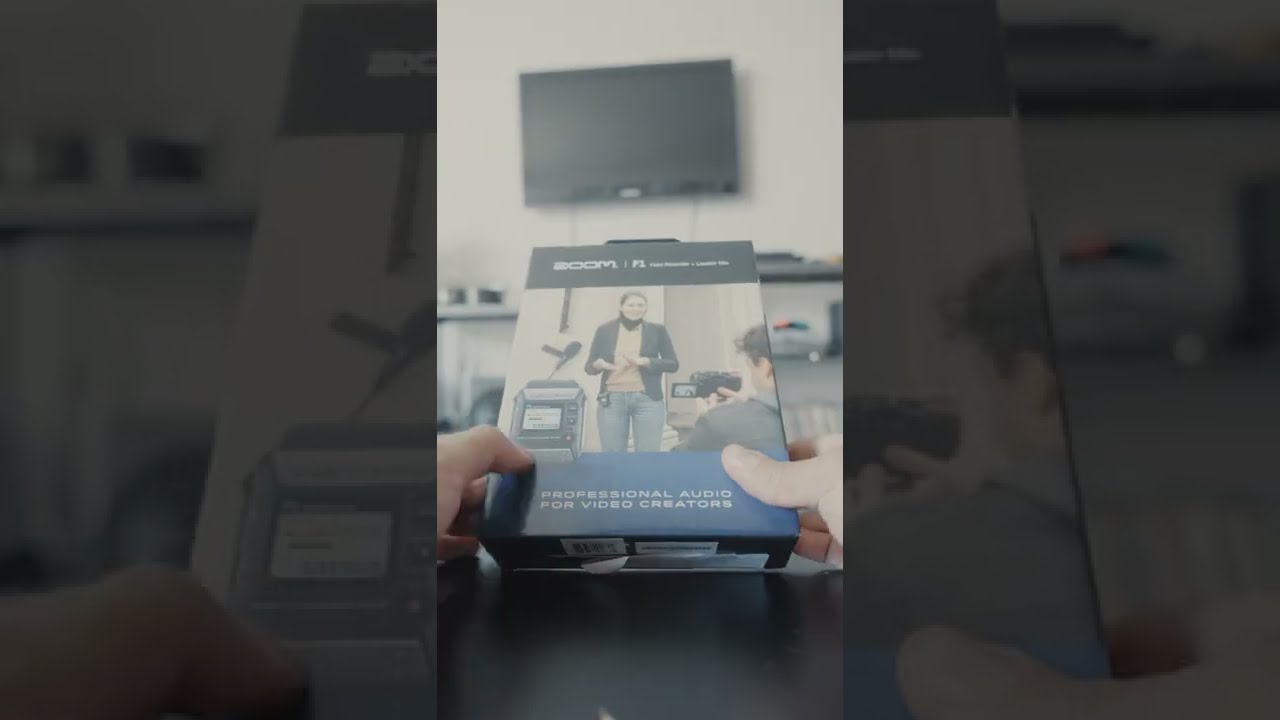 Unboxing Grabadora  Zoom F1 LP  #Shorts