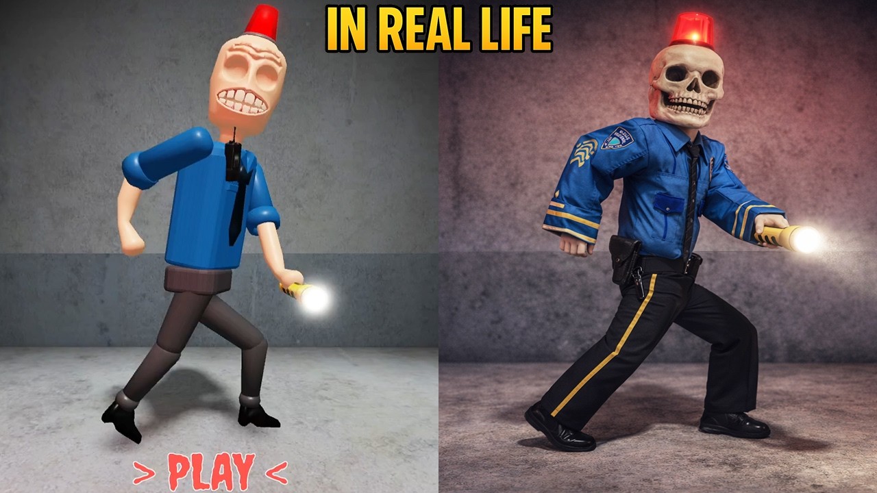 LA PRISION DE SIREN COP EN LA VIDA REAL ASUSTADOR OBBY - Nueva actualización Roblox Todos los jefes