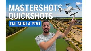 How to take quickshots and mastershots on a DJI Mini 4 Pro