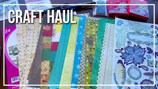 Guess What I Found - Garage Sale Haul - Craft Supply Haul