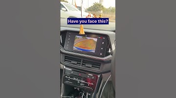 Volkswagen Taigun Rear Camera Quality ❌ #volkswagentaigun #cameraquality #shorts