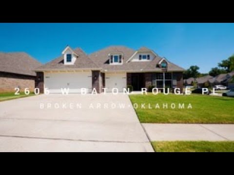 2606 W Baton Rouge Pl, Broken Arrow, OK home video tour