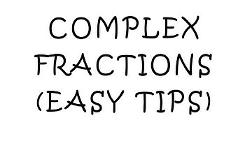 Complex Fractions by Bright Lab Tutorials
