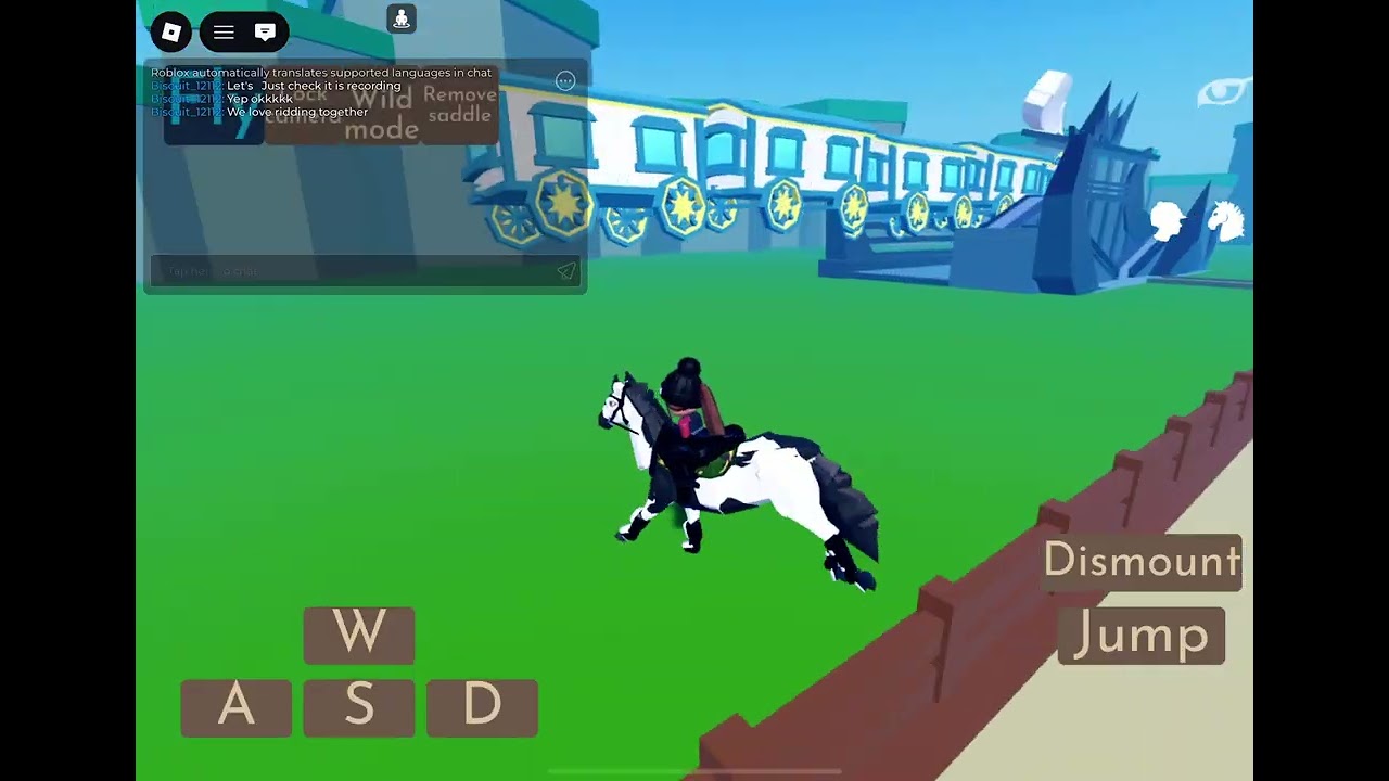 Ride Oreo and visit the gallops