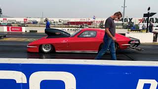 C2 corvette Vs Monte Carlo pro mod drag race