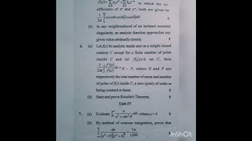 Complex Analysis||Msc 1st Sem|| MDU||2022
