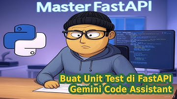 Cara Termudah Buat Unit Test di FastAPI dengan Gemini Code Assistant | Part. 9 | Belajar FastAPI