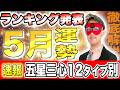 【ゲッターズ飯田】5月の運勢ランキング発表！あなたの星座は何位？
