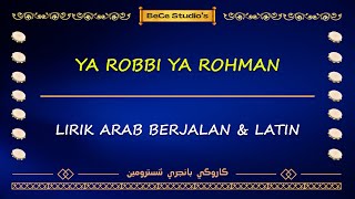 Download lagu Ya Robbi Ya Rohman Versi Mayada || Karaoke Banjari (Lirik Berjalan)