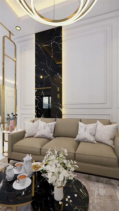 Desain Interior Ruang Tamu Rumah Ibu YTI @ Jakarta