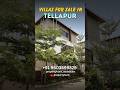 🏡✨ Villa for Sale in Tellapur Hyderabad