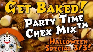 "Get Baked!" Episode Three | Easy CBD Halloween Recipes | Chex Mix!