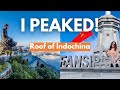 pakistani girl summits Fansipan mountain in Vietnam