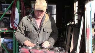 IH 584 engine  Part 2, sleeves and crank, timing the engine
