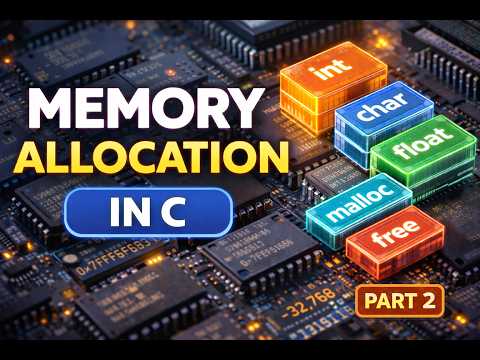 Static Memory Allocation in C | Data Segment Explained with Examples