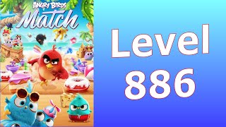Angry Birds Match 3 Level 886 | Clear Glue , Rescue all Ducks | AB Match | Rovio screenshot 3