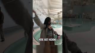 Freaks Out When India Shows Up To Pool Party