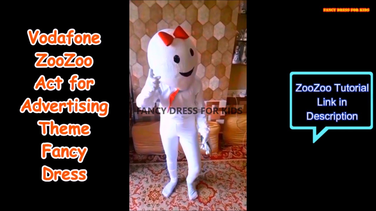 Vodafone Zoo Zoo Advertisement themes fancy dress