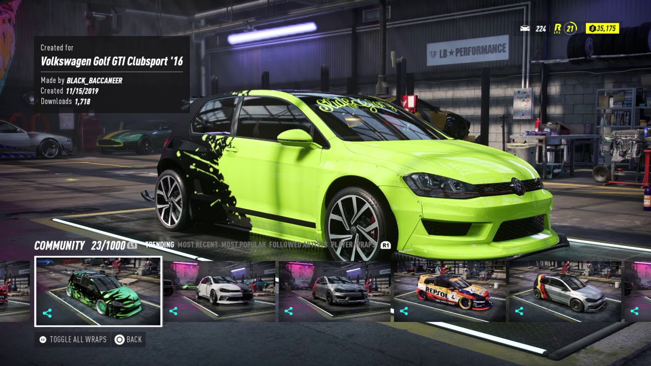 Need for Speed™ Heat drift build