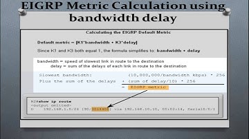 Chapter 9 Enhanced Interior Gateway Routing Protocol (EIGRP) - Part 1