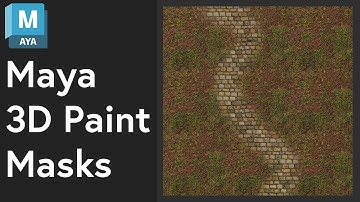 Blend Materials in Maya with 3D Paint