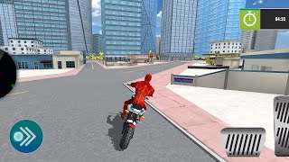 Superhero Tricky Bike Race -Andriodplay screenshot 4