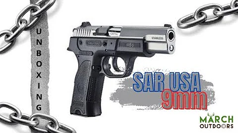 Unboxing Sar USA B6 9mm