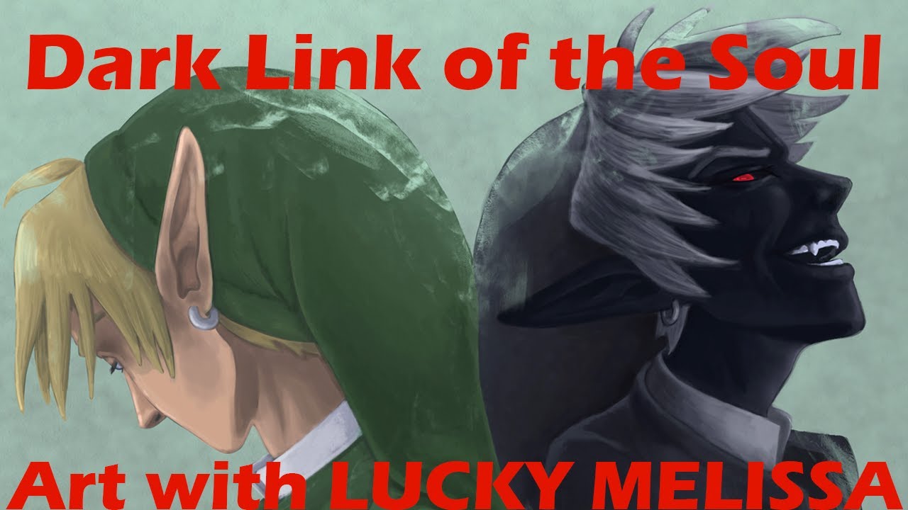 Dark Link of the Soul - Art with Lucky Melissa