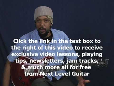 Guitar rhythm lesson with cool chords and delay chorus reverb effects tone ala Edge Perfect Circle