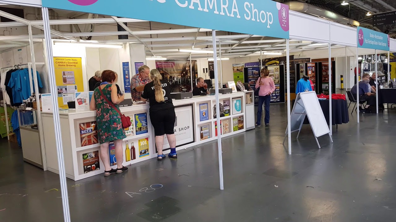 A Walk around CAMRA's Great British Beer Festival (GBBF) 2018