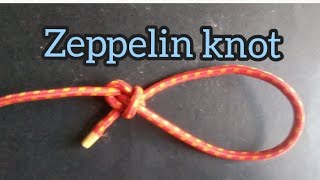 Zeppelin knot ,most famous knot#very usefulknot#shorts#shortsvideo#fypシ゚viral #tie#veryeasytotieknot