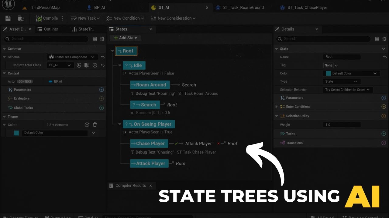 Stat Tree Ui State Trees using Ai (Fab) - YouTube