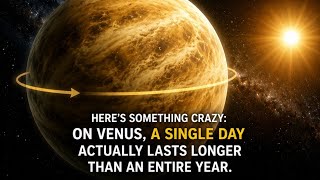 A Day on Venus Is Longer Than a YEAR