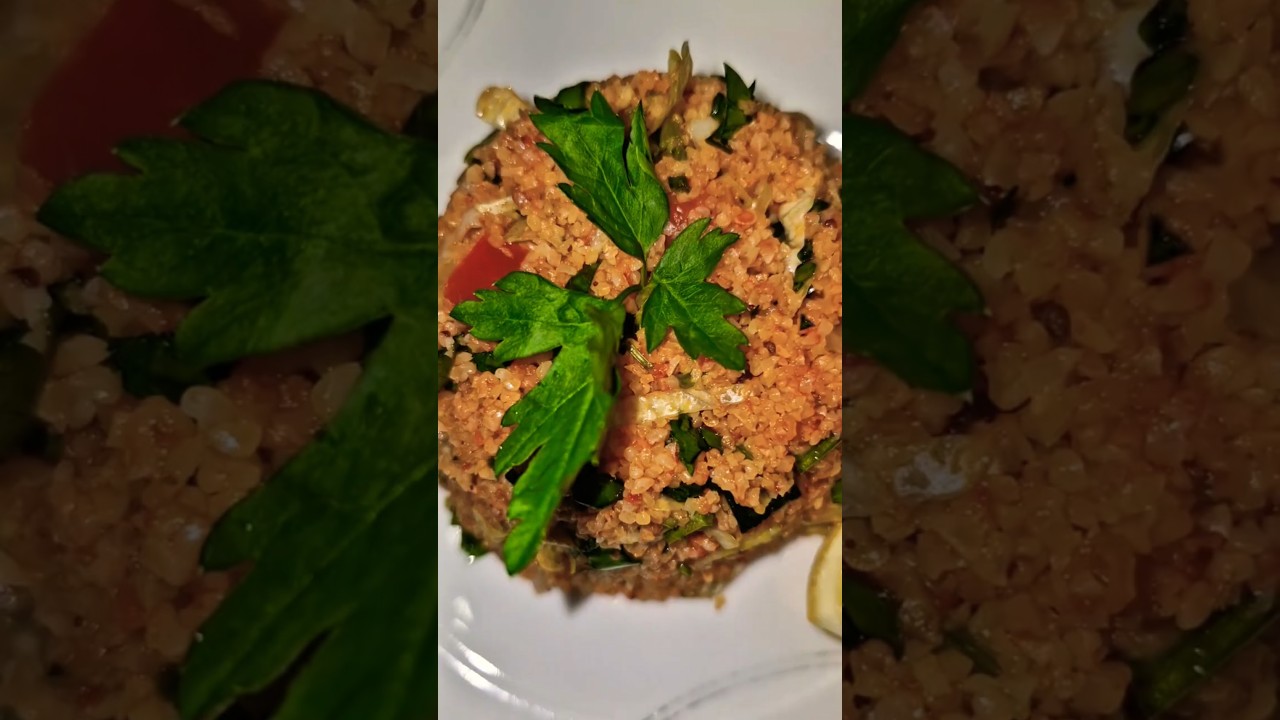 Tam Kıvamında kısır!!#poyrazelif#keşfet#yemektarifleri#food#recipe