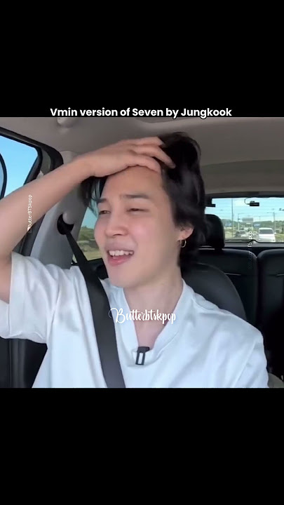 Vmin version of Seven, jimin skipping the f word 😂
