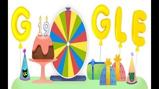 Google Birthday Surprise Spinner. Here is how to play this Magical game.
