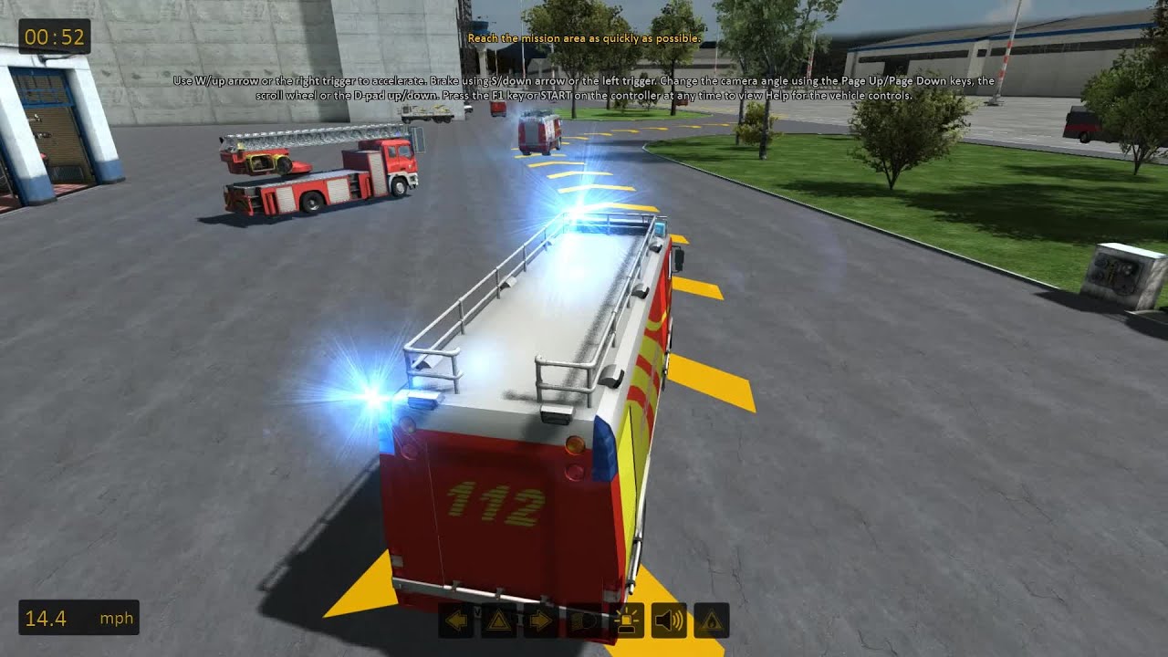 Airport Firefighter Simulator 2015 Fire Alarm Youtube
