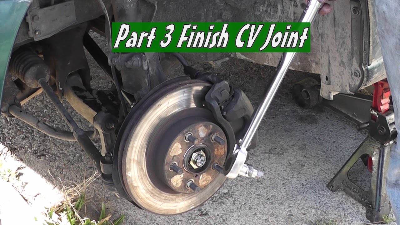 How to replace a CV Joint in a 1996 Subaru Legacy AWD Auto Pt3 Finish