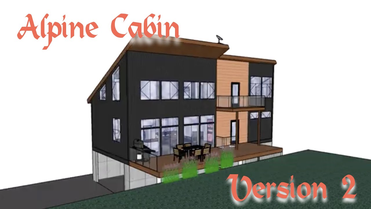 Modern Alpine Cabin v2