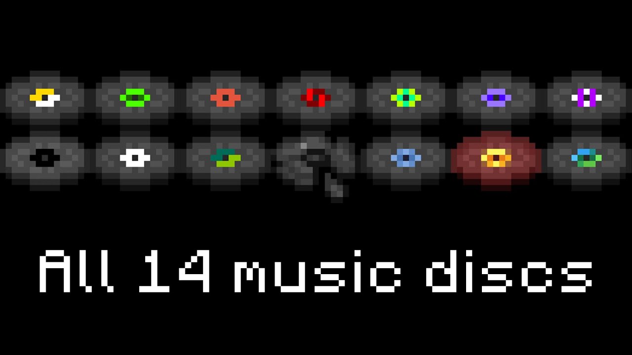 Minecraft - All Music Discs (Included 1.18) - YouTube