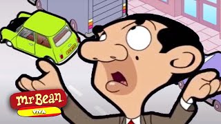 Mr Bean no puede aparcar | Mr Bean Animado Español | Dibujos animados divertidos | Viva Mr Bean