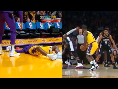 Lance Stephenson shocks the Lakers bench after breaks Jeff Green's ankles with epic crossover