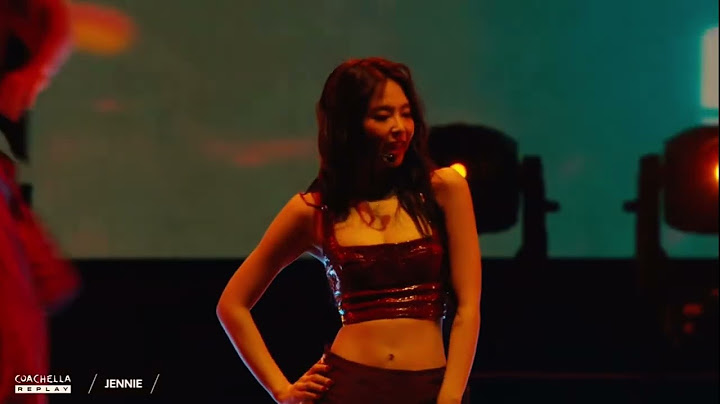 JENNIE-“Love Hangover” live at Coachella 2025#jenchella