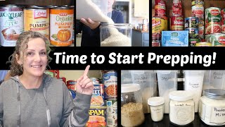 ARE YOU PREPARED? | 5 STEPS TO START A PREPPER PANTRY FROM SCRATCH