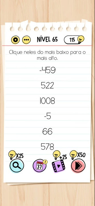 Brain Test 1 - Nível 66 (Português)#jogo #braintest66 #brainstestempor