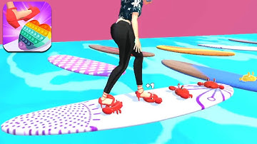 ASMR Tippy Toe 🤔✨ Very Satisfying And Relaxing ASMR Gameplay Walkthrough BIG UPDATE MAX3D37